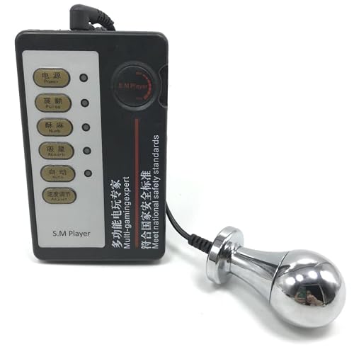 Bondage Masters Butt Plug E-Stim Anal Electro Sex Play Machine