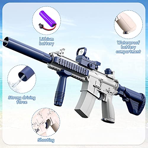 Pistola EléTrica De áGua, Um BotãO Totalmente AutomáTico Pistola De áGua EléTrica Pistola De Brinque