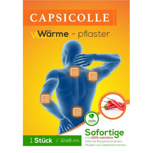 Preisvergleich Produktbild Capsicolle Wärmepflaster 12x18 cm