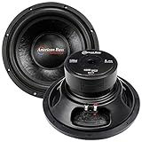 American Bass 15 Inch Woofer 1000 Watts Max 4 Ohm SVC Black Audio Woofers