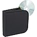 Produktbild Renkforce CD Tasche 28 CDs/DVDs/Blu-Rays Nylon® Schwarz 1 St. (B x H x T) 158 x 40 x 160 mm 775393