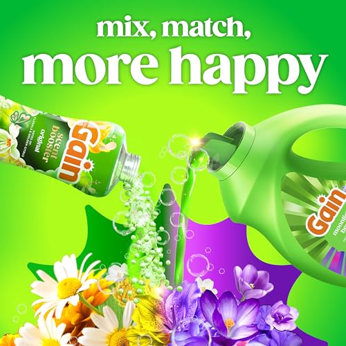 Gain Liquid Laundry Detergent with Odor Defense, Moonlight Breeze Scent, Laundry Soap For HE Washing Machines, 132 fl oz, 100 Loads (Packaging May Vary) - image 6