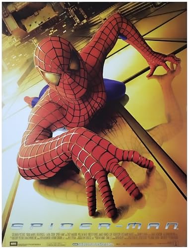 SPIDER MAN - Poster cinematografico originale piccolo formato (53x40 cm ROLEA) film 2002 Sam Raimi