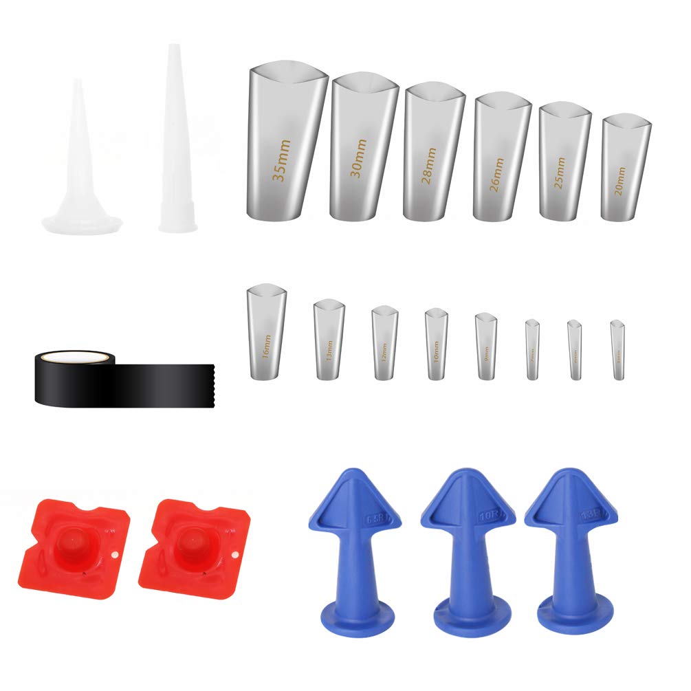 Buy Craftwitter 22 Pieces Caulking Finisher Kit Stainless Steel Caulk