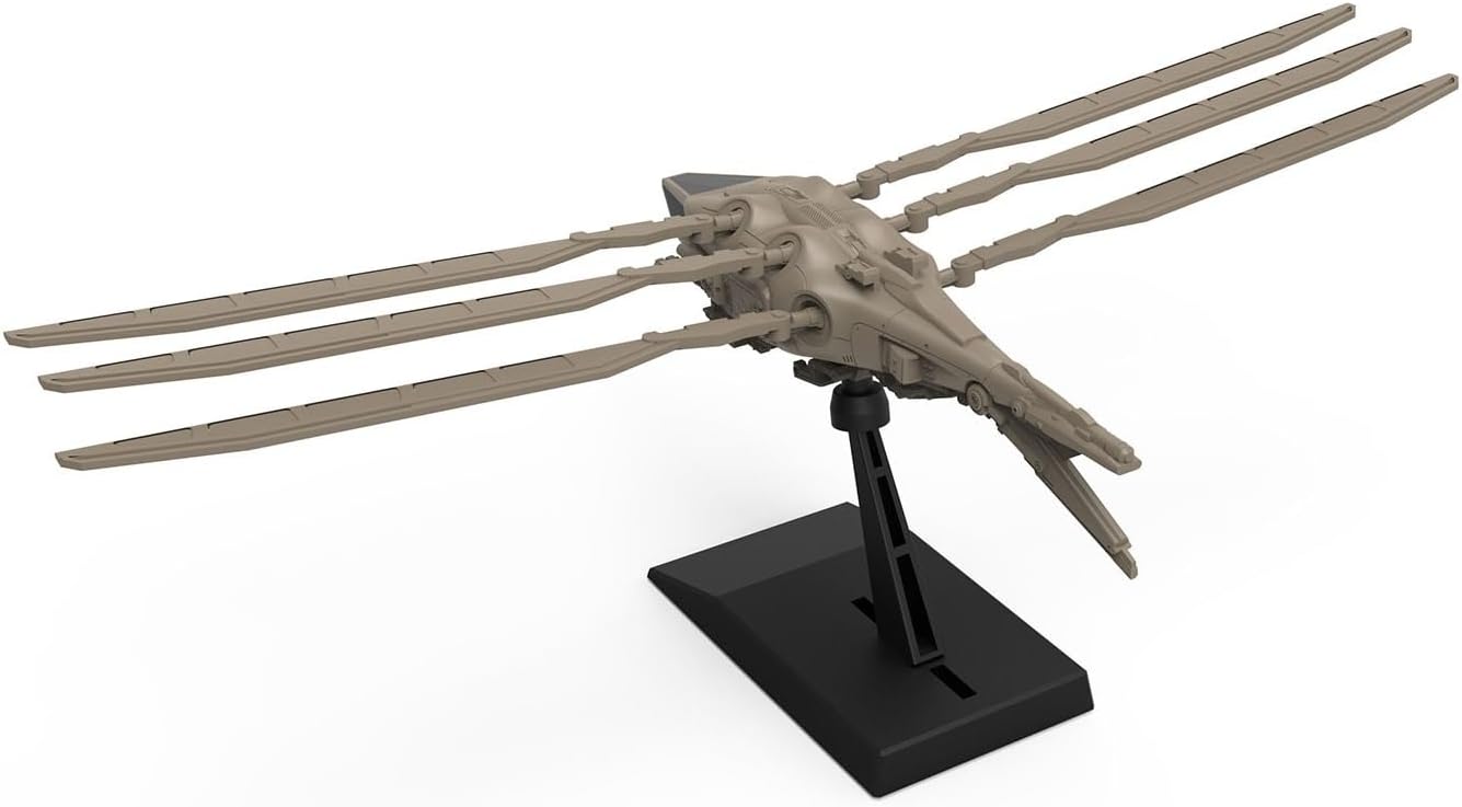 Pipigirl Meng Genuine License Plastic Model Kits, Dune Series Harkonnen Ornithopter Model, Collectible Easy to Assemble Sci-Fi Movie Figures (MMS-014)