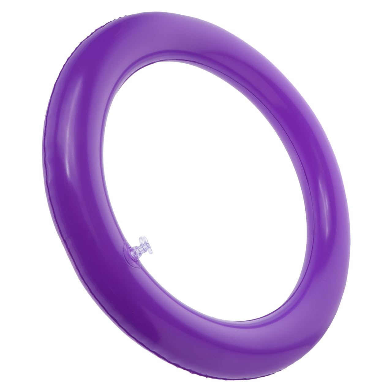 GALPADA Base De Balle De Yoga Gonflable avec Anneau Fixe Rond Support Stable pour Ballon d'exercice Fitness Socle Antidérapant Adapté pour Renforcement Musculaire Et Pratique De Yoga