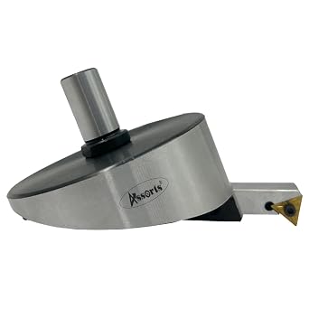 Large Head Size 4" Inch/ 100 mm Diameter Fly Cutter with Carbide Indexable tip Facing Tool 3/4" 19 mm Straight Shank