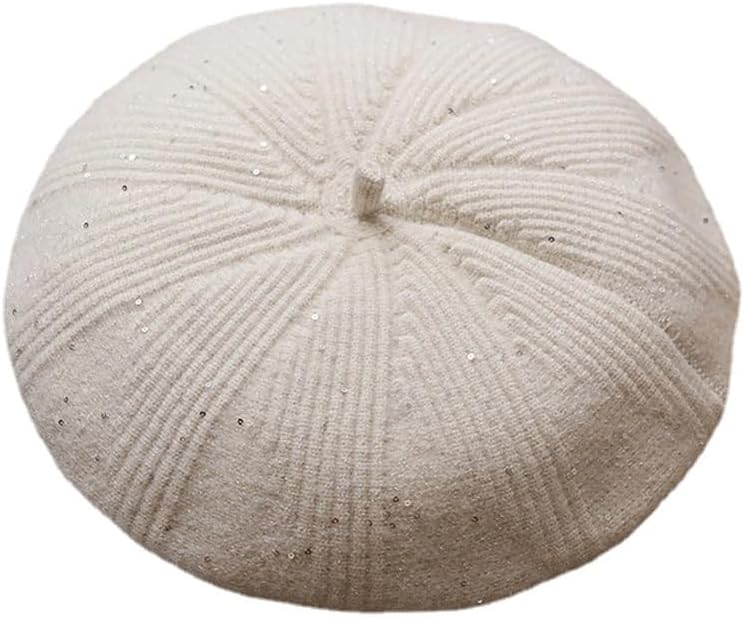VIDI Thick Berets Beret Women Painter Hat Female Warm Walking Cap
