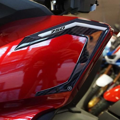 labelbike - 3D Stickers Motorcycle Fairing Corner Guards Protection and Decoration in Resin compatible with Honda Forza 750 2021