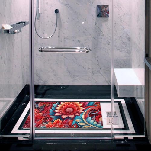 Alfombrilla de bañera antideslizante de PVC para zonas húmedas 7