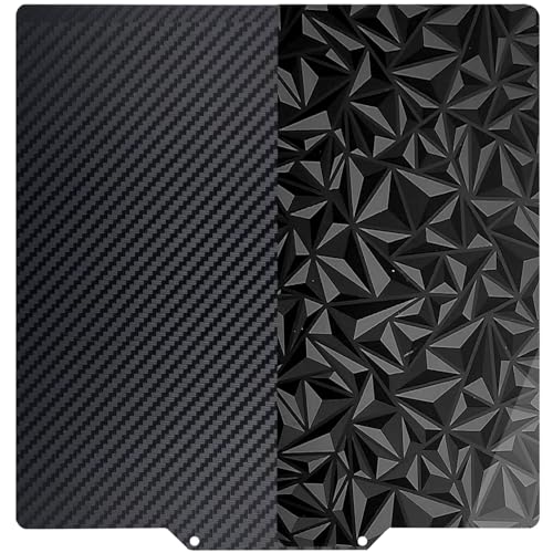 300x300mm PET PEO Build Plate for TAZ Pro/TAZ 3/TAZ 4/TAZ 5/TAZ 6/Anet A8 Plus, Double Sided Flexible Spring Steel Platf