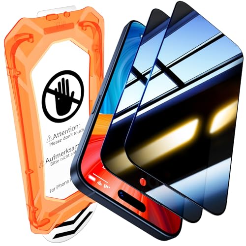 Protection d'écran HD iPhone 15 Pro Max UniqueMe avec pose parfaite automatisée