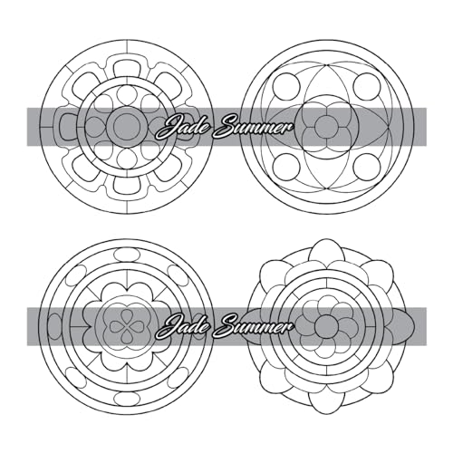 Image of 100 Mini Mandalas: A Mandala Coloring Book for Adults and Kids with Easy, Cute, and Tiny Designs for Stress Relief and Relaxation