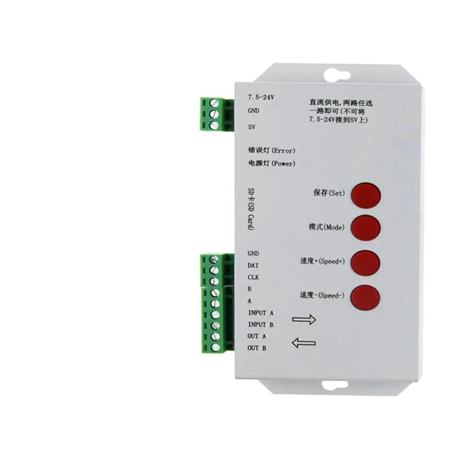 ZXAOMMBEA T1000s K1000s Controller WS2812B WS2811 APA102 T1000S WS2813 LED 2048 Pixel Programmer DC5-24V(T1000S)