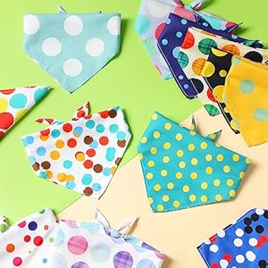 60-Pcs-Polka-Dot-Dog-Bandanas-Bulk-Dog-Triangle-Scarf-Puppy-Pet-Bibs-Adjustable-Dog-Cat-Outfit-Washable-Dog-Accessories-Grooming-Supplies-Costume-for-Small-to-Medium-Girl-Boy-Dogs - Cucciolini Doodles   60-Pcs-Polka-Dot-Dog-Bandanas-Bulk-Dog-Triangle-Scarf-Puppy-Pet-Bibs-Adjustable-Dog-Cat-Outfit-Washable-Dog-Accessories-Grooming-Supplies-Costume-for-Small-to-Medium-Girl-Boy-Dogs