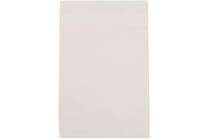 JAM PAPER Perfect Clarity Cello Sleeves with Self Adhesive Closure