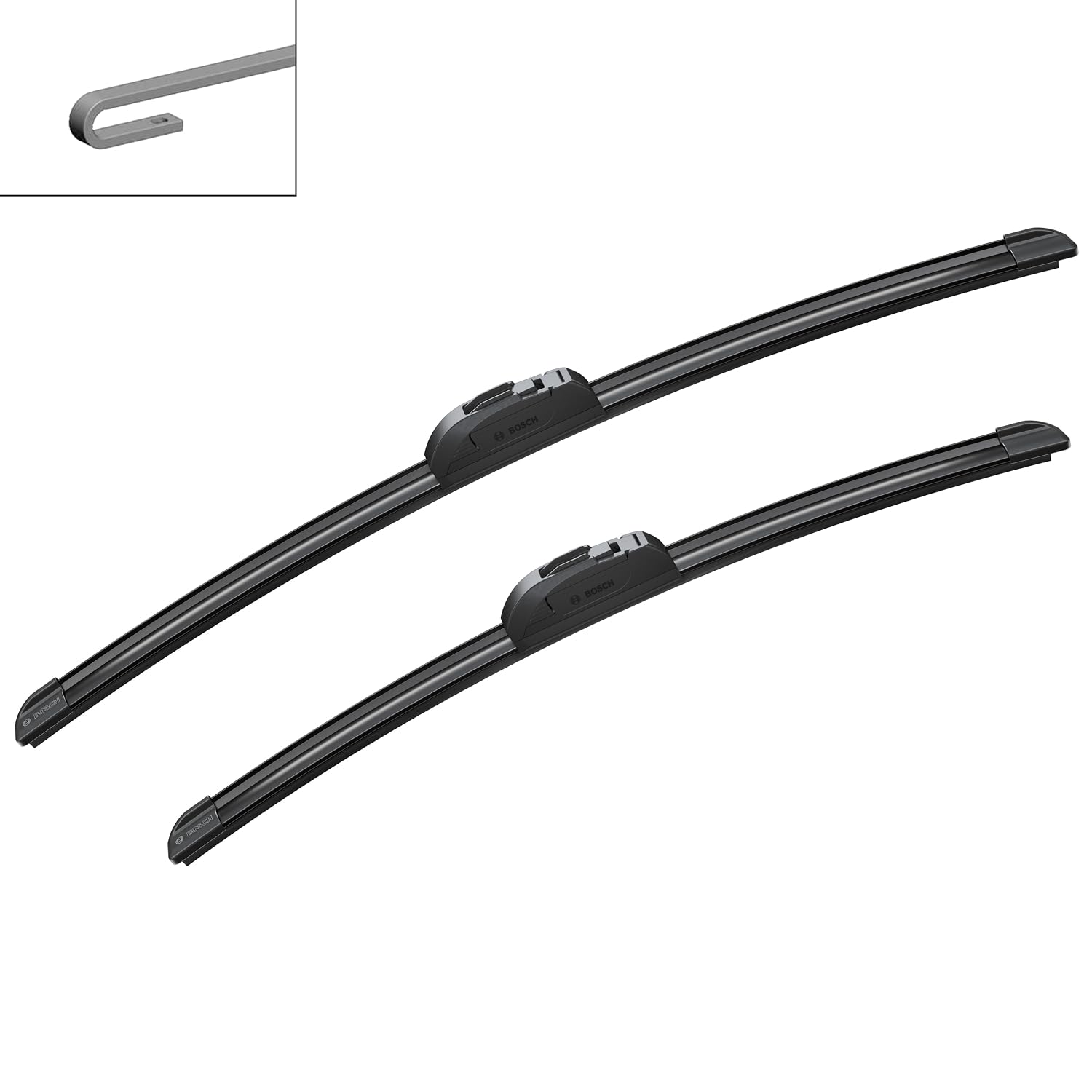 BOSCH Balai d'essuie-glace Aerotwin Retro Spoiler AR531S 3397118901 | Compatible avec: ASTON MARTIN CYGNET, BMW 3, 3 Cabriolet, 3 Coupe, 3 Touring, CHEVROLET MALIBU, ORLANDO, CHRYSLER NEON