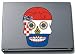 Produktbild Laptopaufkleber Laptopskin Skull - Totenkopf Kroatien - Croatia 150 x 110 mm Aufkleber