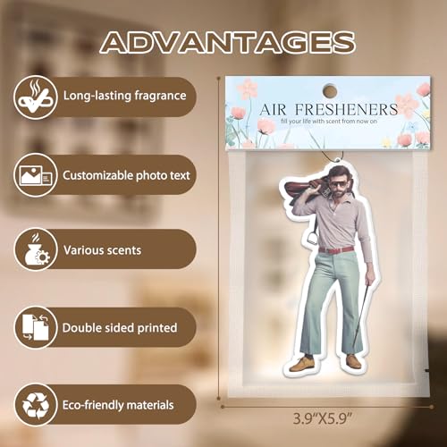 Image of Custom Air Fresheners with Picture for Car