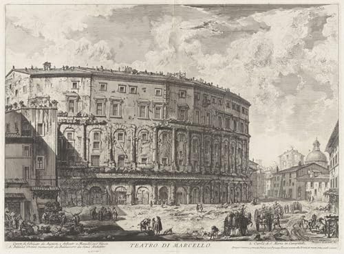 Tableaux Modernes Teatro Di Marcello Piranesi Impression Wall Art 60x90cm