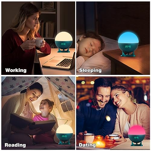 Lámpara de Mesa de Noche Colorida para Niños miniatura 7
