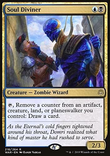MTG War of the Spark: Soul Diviner - 218/264 - Rare - NM/M