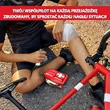 SYNYOUR Mini Zestaw Pierwszej Pomocy, 80 Sztuk Apteczka do Turystyczna Piesze Domu Pracy Dzieci Samochodowa Motocykl Podróżna