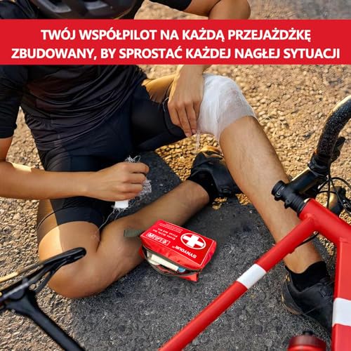SYNYOUR Mini Zestaw Pierwszej Pomocy, 80 Sztuk Apteczka do Turystyczna Piesze Domu Pracy Dzieci Samochodowa Motocykl Podróżna