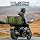 HEETA Bolsa Seca Impermeable para Moto y Viaje 60L Verde Pitch miniatura 4