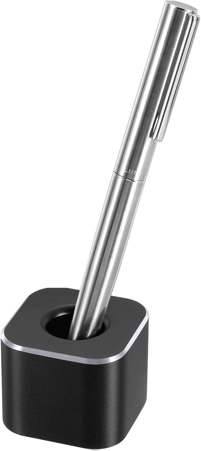 PATIKIL Aluminum Single Pen Stand Holder Base Pen Display Stand