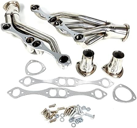 Exhaust Manifold For Small Block Chevy 265 283 305 307 327 350 Camaro Corvette Impala Stainless Steel