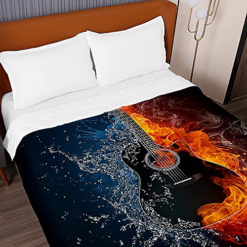 Couvre lit matelassée pour lit froissé : solution jeté de lit réversible doux 3D - 4