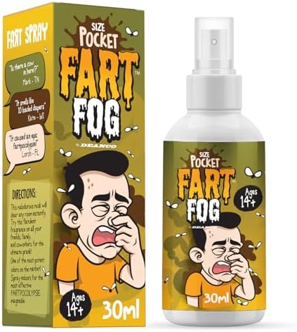 DEANCO Fart Spray - Fart Fog - Extra Strong - Smells Like Cow Poo - Non Toxic - Practical Jokes - April Fools Pranks Gag Gifts image 2