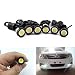 XT AUTO 6500K Xenon White 9W LED Eagle Eye Lamps Back Up Backup Reverse Parking Light For Car Van SUV Coupe Sedan 6-pack