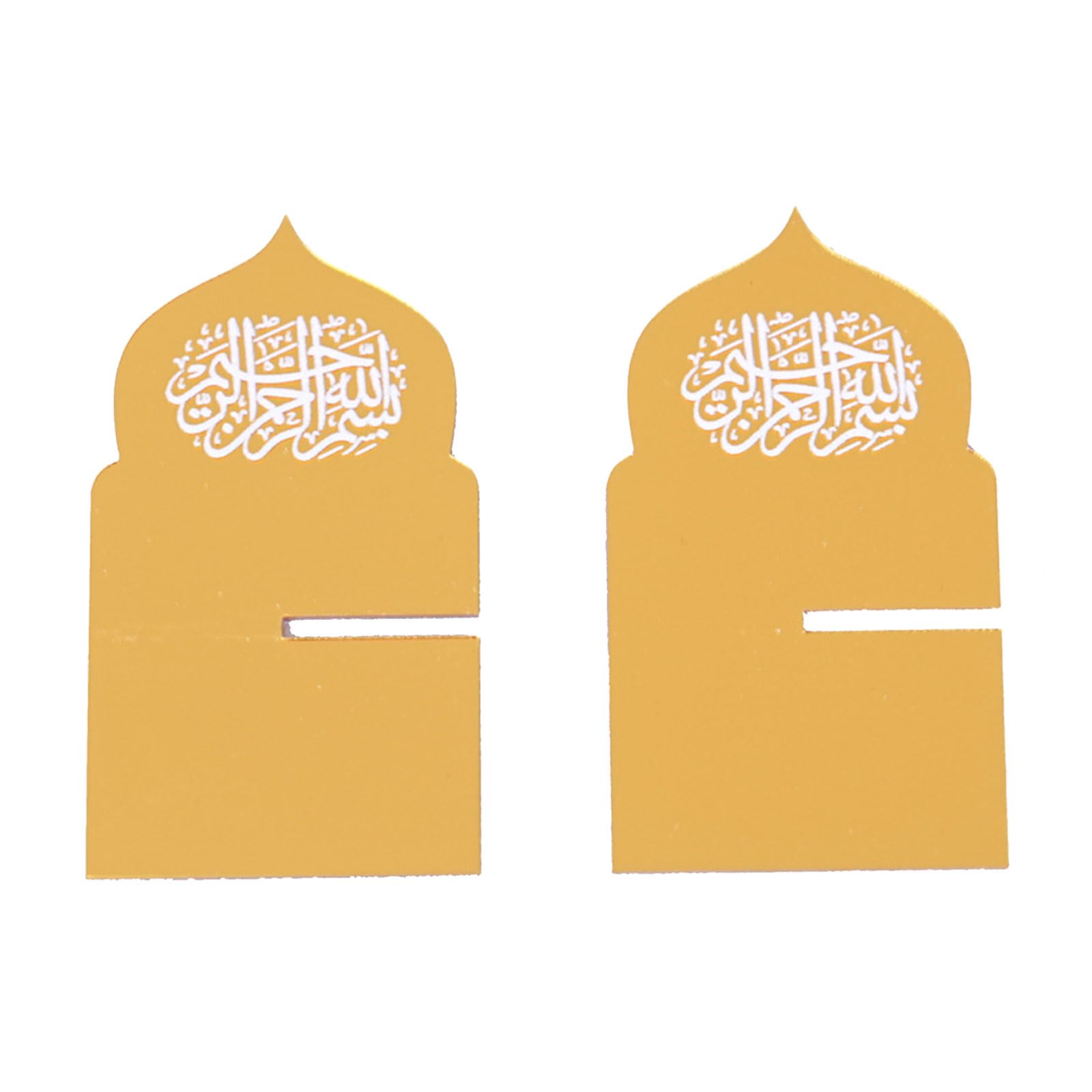 Tsophreniq Gold Delicate Acrylic Stand For Holding Snacks Fruit Biscuits Eid Decoration Set For Home Parties Family Decors