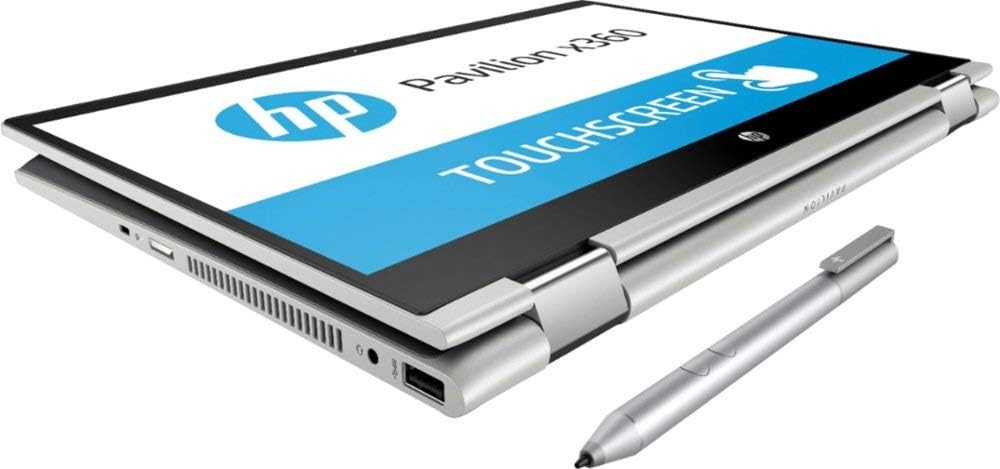 HP Pavilion x360 14" HD WLED Touchscreen 2-in-1 Convertible Laptop, Intel Core i3-8130U up to 3.4GHz, 8GB DDR4, 128GB SSD, 802.11ac, Bluetooth, USB-C, HDMI, HP Active Stylus Pen, Windows 10