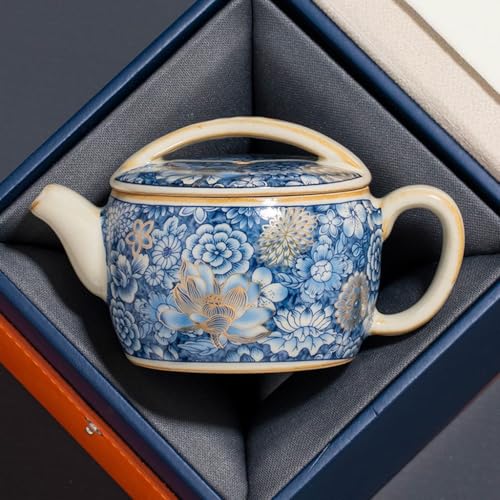 Tetera de cerámica con filtro 140ML para té Kung Fu miniatura 7