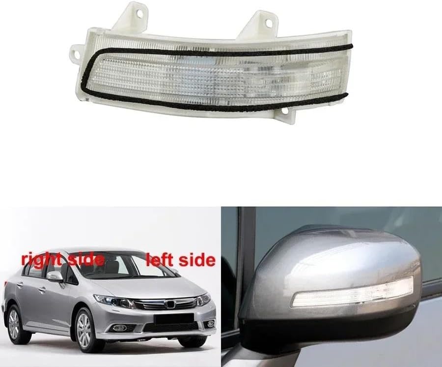 自動車用ターンシグナルアセンブリ 用 ホンダ 用 シビック 2012-2015 用 カーアクセサリー バックミラー サイドミラー ウ