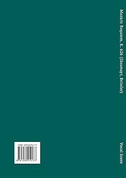 Requiem, K. 626 - Vocal score (Latin Edition): Mozart