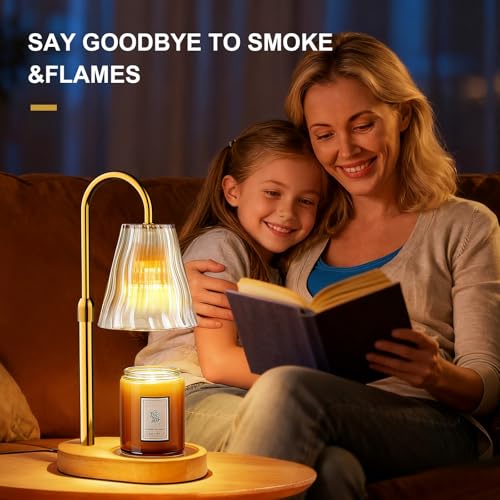 67% Off Luxmore Candle Warmer Lamp with Timer & Dimmer - Image 6