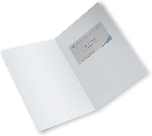 Miniatura 2 de Fundas adhesivas transparentes para tarjetas de visita - 200 piezas