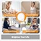 MidingChai Einstellbare Tageslichtlampe 10000 Lux, Simulieren Daylight Energieschub, UV-freie LED Lichttherapielampe, Sonnenlicht Lampe für Zuhause/Büro,3 Farbtemperaturstufen&5 Helligkeitsstufen