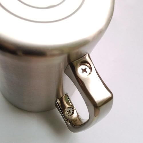 Miniatura 2 de Tazas térmicas OrgMemory de acero inoxidable, de 20 oz, para café, tazas de cerveza de doble pared, vaso para té, térmica al vacío con tapa