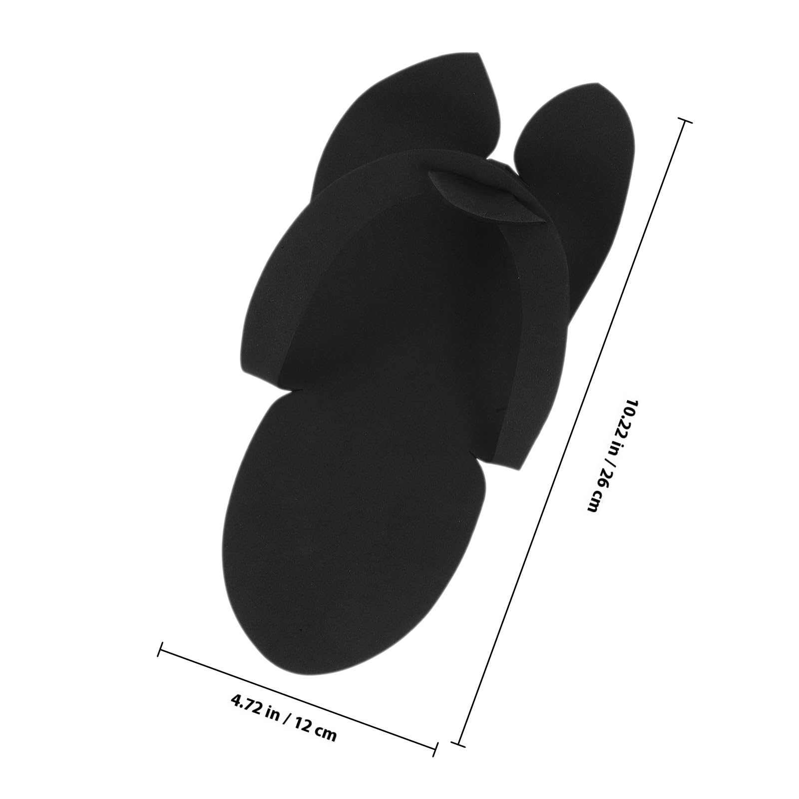 Pantoufles Jetables EVA 48 Paires, Tongs Salon Légères Antidérapantes