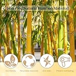 SALONSILK 5PCS Wooden Hair Comb Set, Bamboo Wide Tooth Fine Tooth Combs for Women and Men, Natural Wood Beard Styling Curly Detangling Set for Thick & Thin Hair - Image 3