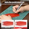 Model Scriber, Line Scriber with Tungsten Steel Blades, Model Scribing Tool for Modeling Hobby, RG Scale Model, Gundam Model Kit, Plastic Models, Resin GK Carved Engraved Lines (0.2MM)