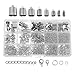 Mandala Crafts Metal Glue in Barrel End Caps, Leather Cord Finding Kit for Kumihimo Jewelry and Tassel Making (Silver Tone)