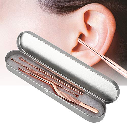 Set di attrezzi per la pulizia dell'orecchio in