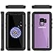 Galaxy S9 Waterproof Case, Punkcase [Extreme Series] [Slim Fit] [IP68 Certified] [Shockproof] [Snowproof] [Dirproof] Armor Cover W/Built in Screen Protector for Samsung Galaxy S9 [Black]