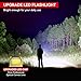LETMY Tactical Flashlight S2000-2 Pack Bright Military Grade LED Flashlights High Lumens - Portable Handheld Flash Light, 5 Modes Zoomable Waterproof Flashlights for Home Emergency Camping Outdoor
